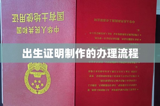 黔东出生证明制作的办理流程
