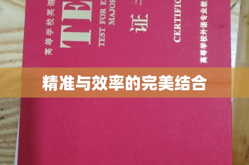 黔东精准与效率的完美结合